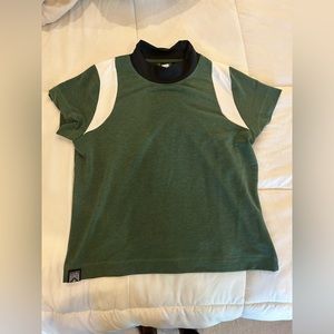 NWT Oiselle Sporty Short Sleeve Sweatshirt